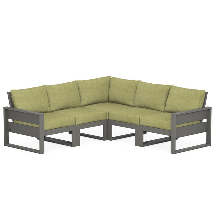 POLYWOOD Eastport 5-Piece Sectional