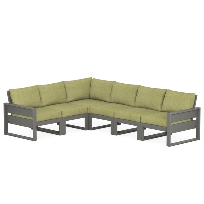 POLYWOOD Eastport 6-Piece Sectional