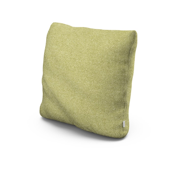 22" Outdoor Throw Pillow in Chartreuse Boucle