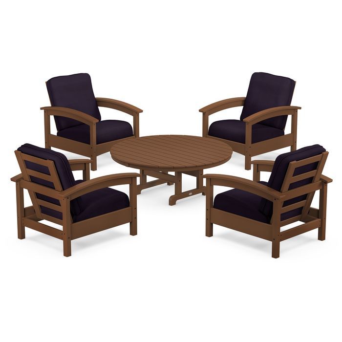 Trex Outdoor Furniture Rockport 5-Piece Deep Seating Set