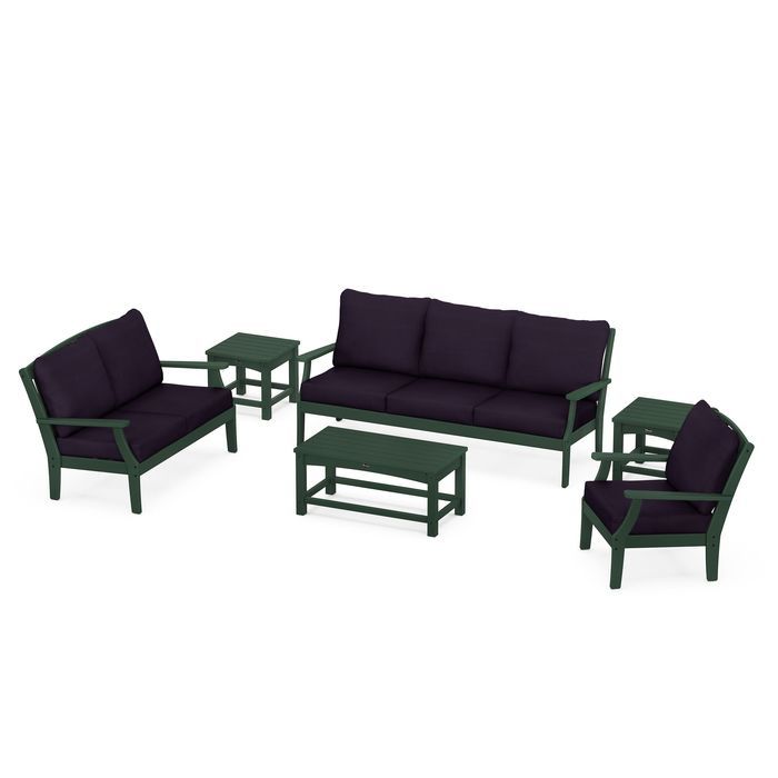Trex Outdoor Furniture Yacht Club 6-Piece Deep Seating Set