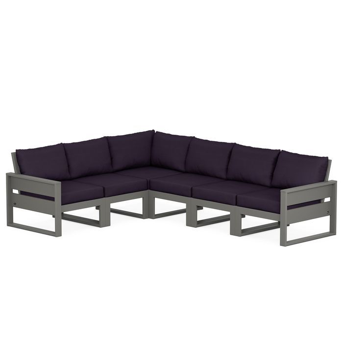 POLYWOOD Eastport 6-Piece Sectional