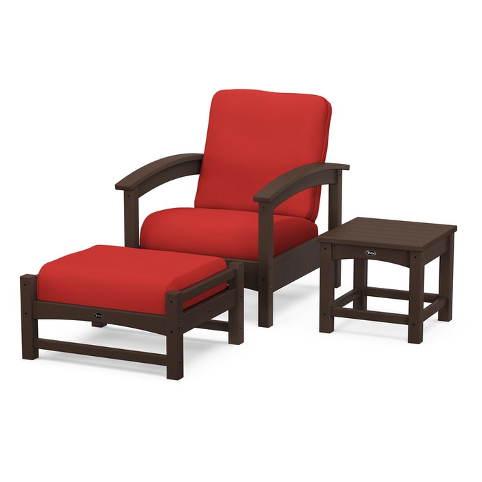 Trex Outdoor Furniture Rockport 3-Piece Deep Seating Set