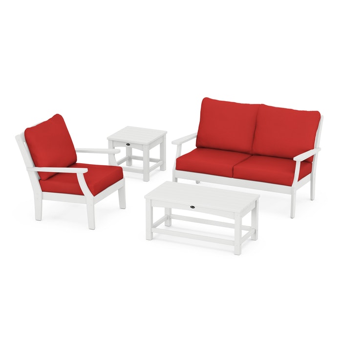 Trex Outdoor Furniture Yacht Club 4-Piece Deep Seating Set