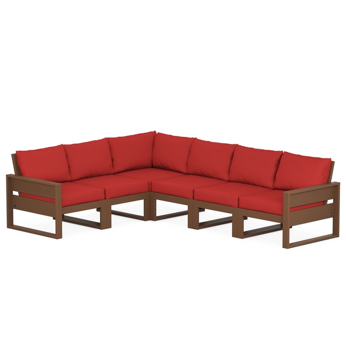POLYWOOD Eastport 6-Piece Sectional