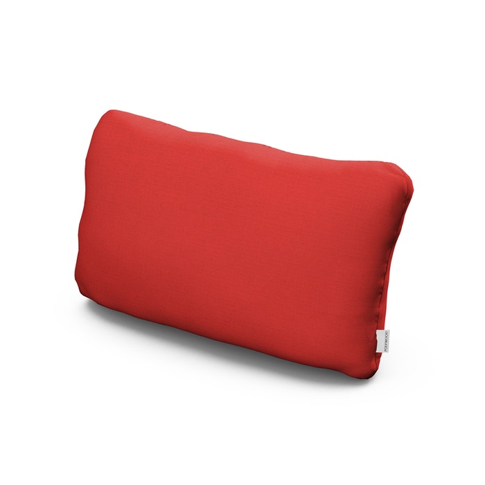 POLYWOOD Outdoor Lumbar Pillow in Crimson Linen