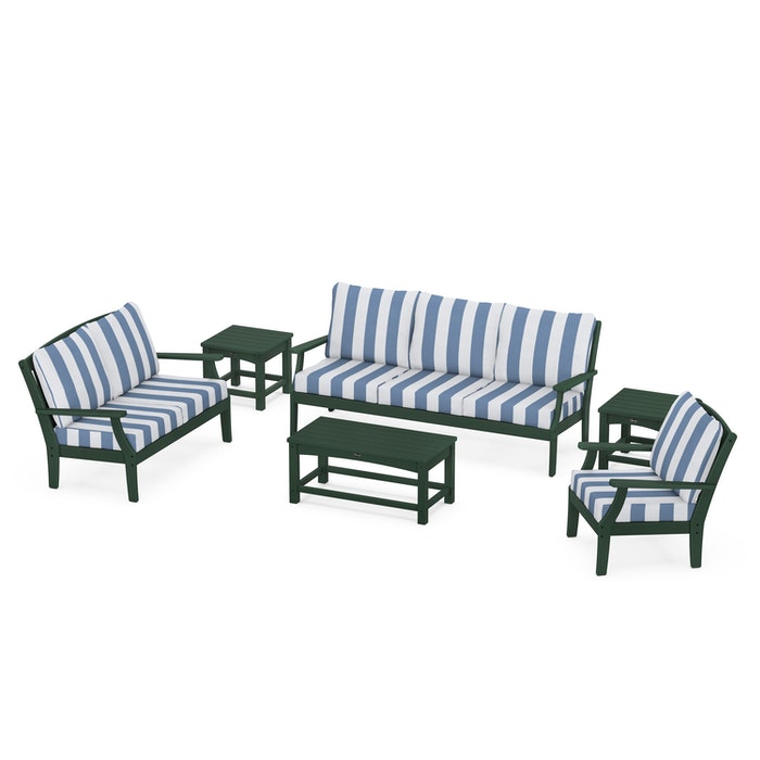 Trex Outdoor Furniture Yacht Club 6-Piece Deep Seating Set