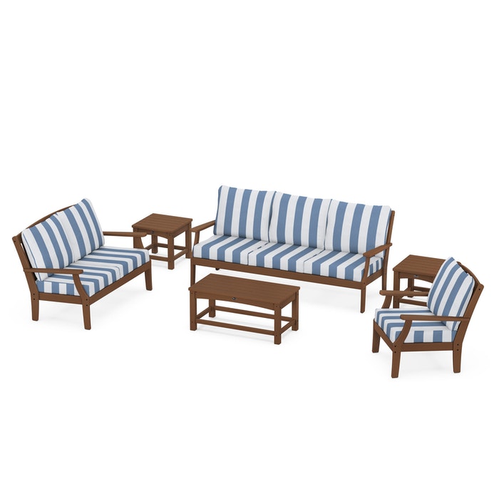 Trex Outdoor Furniture Yacht Club 6-Piece Deep Seating Set