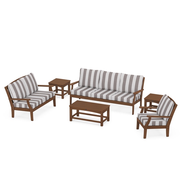 Trex Outdoor Furniture Yacht Club 6-Piece Deep Seating Set