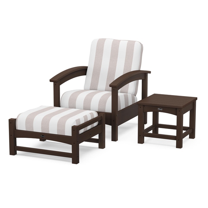Trex Outdoor Furniture Rockport 3-Piece Deep Seating Set