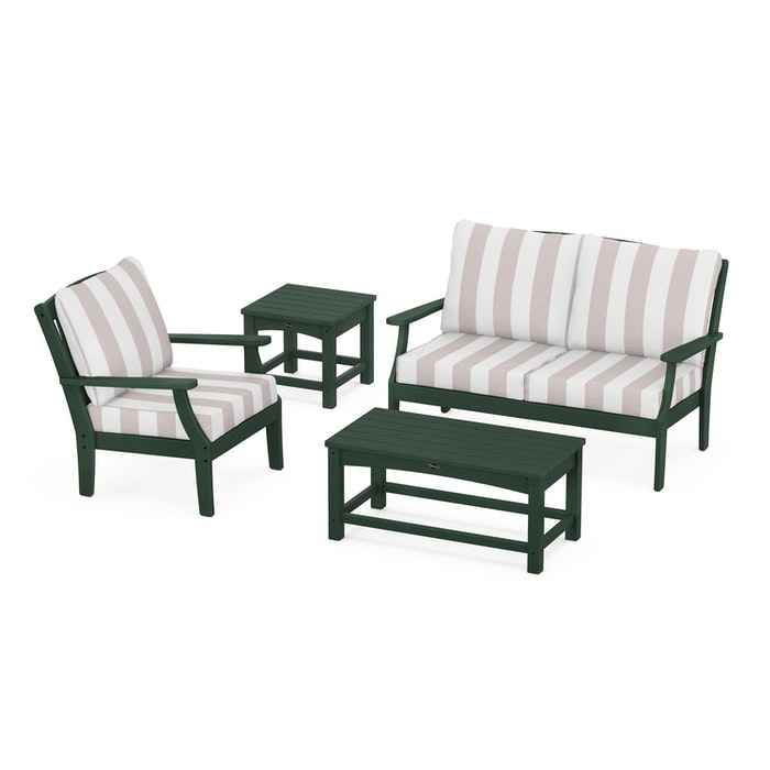 Trex Outdoor Furniture Yacht Club 4-Piece Deep Seating Set
