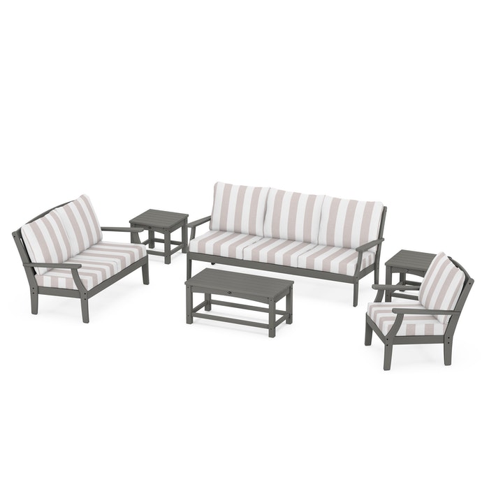 Trex Outdoor Furniture Yacht Club 6-Piece Deep Seating Set