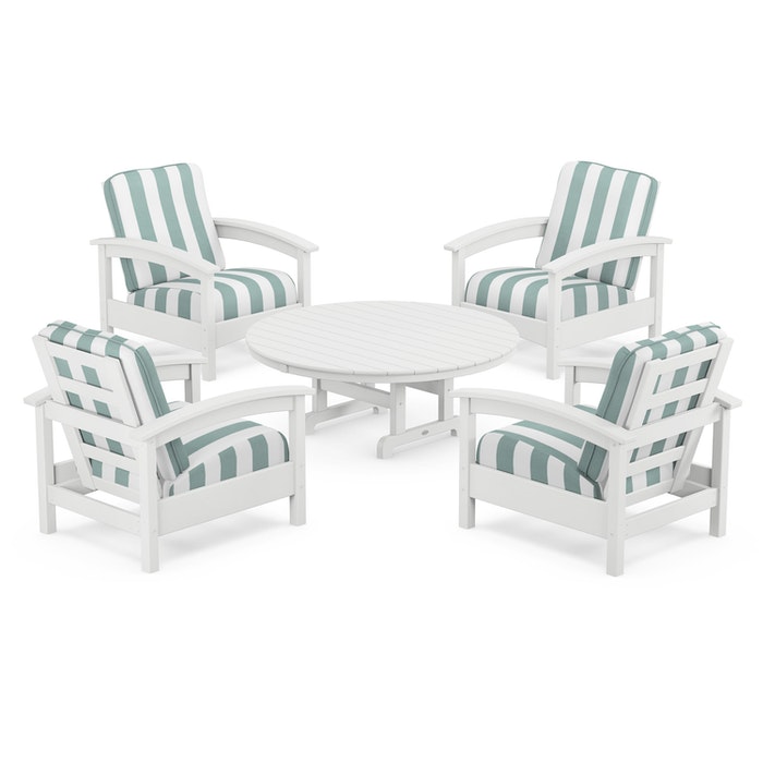 Trex Outdoor Furniture Rockport 5-Piece Deep Seating Set