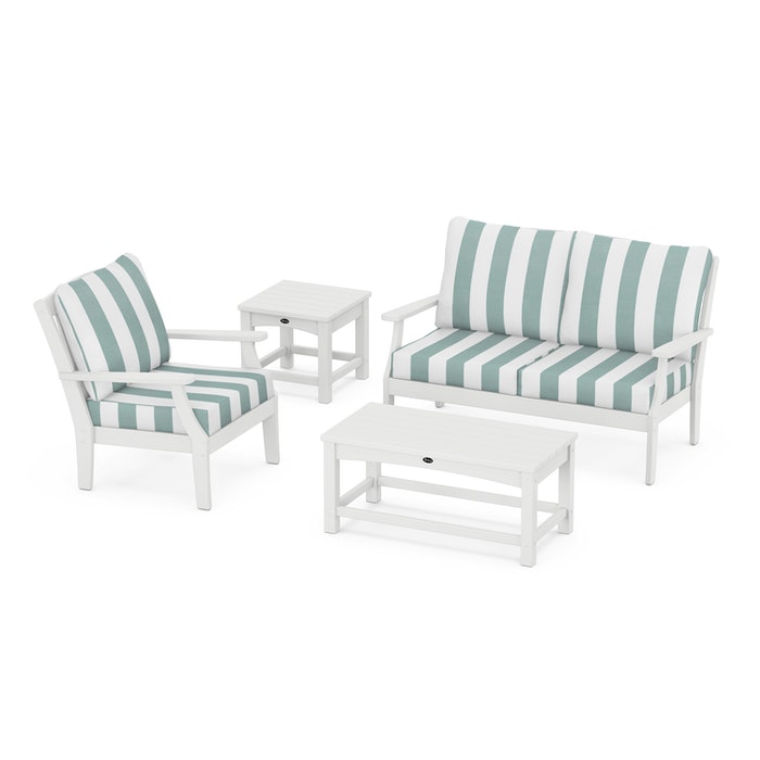 Trex Outdoor Furniture Yacht Club 4-Piece Deep Seating Set