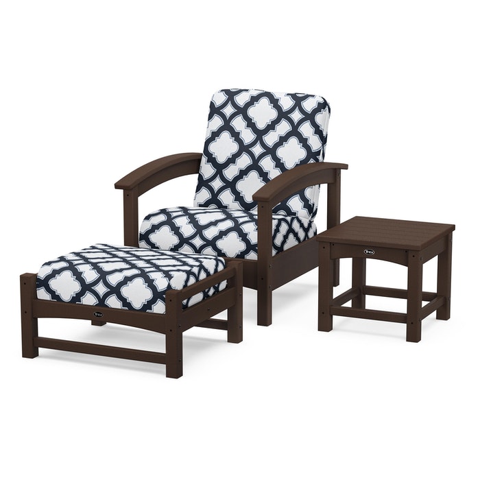 Trex Outdoor Furniture Rockport 3-Piece Deep Seating Set