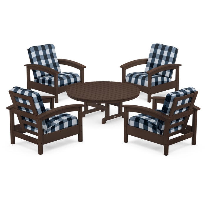 Trex Outdoor Furniture Rockport 5-Piece Deep Seating Set