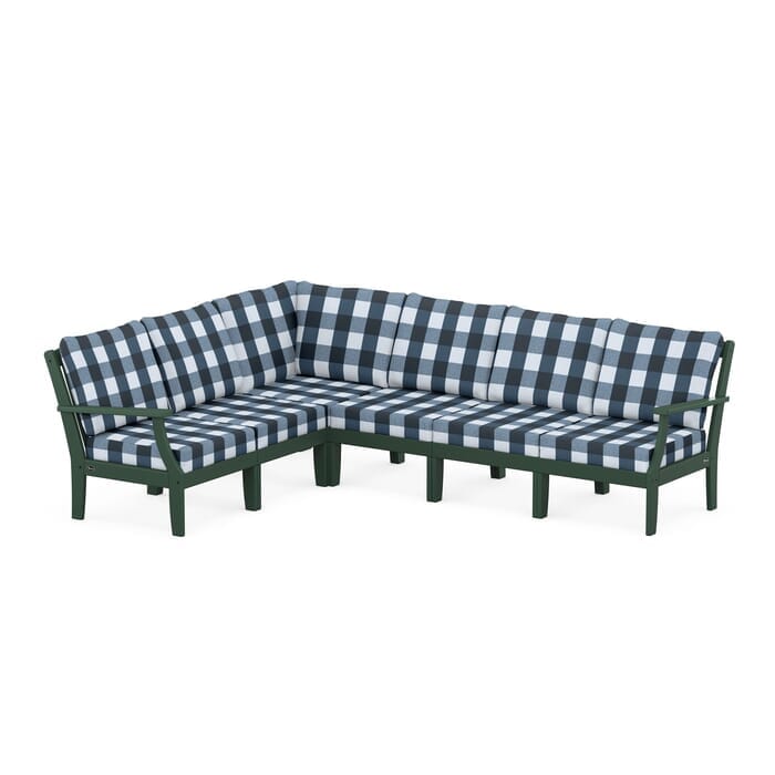 POLYWOOD Yacht Club Modular 6-Piece Deep Seating Set