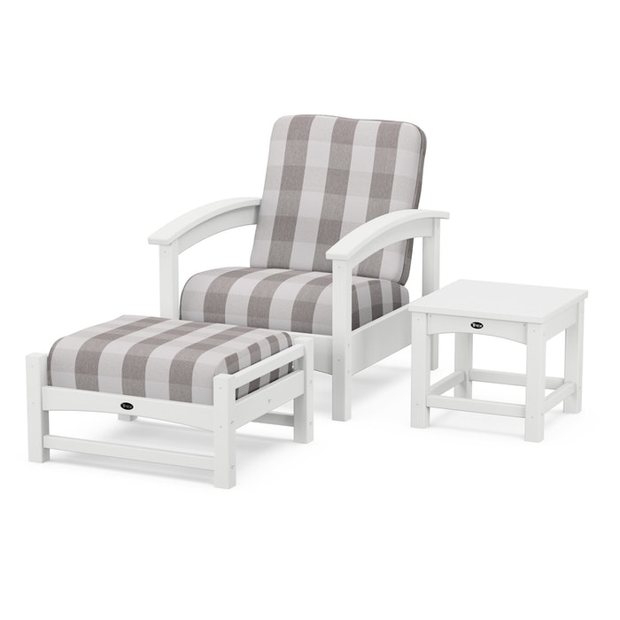 Trex Outdoor Furniture Rockport 3-Piece Deep Seating Set