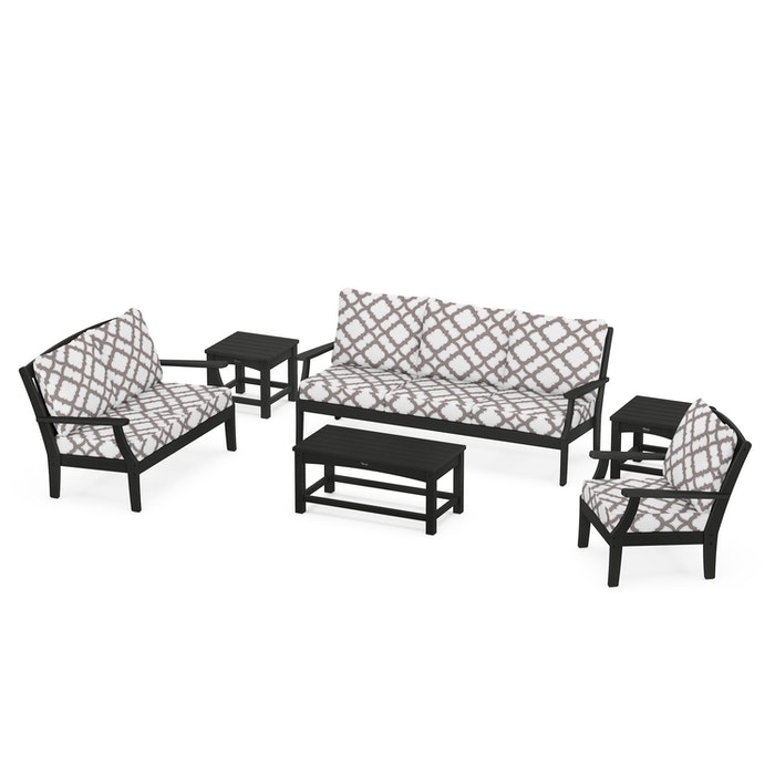 Trex Outdoor Furniture Yacht Club 6-Piece Deep Seating Set