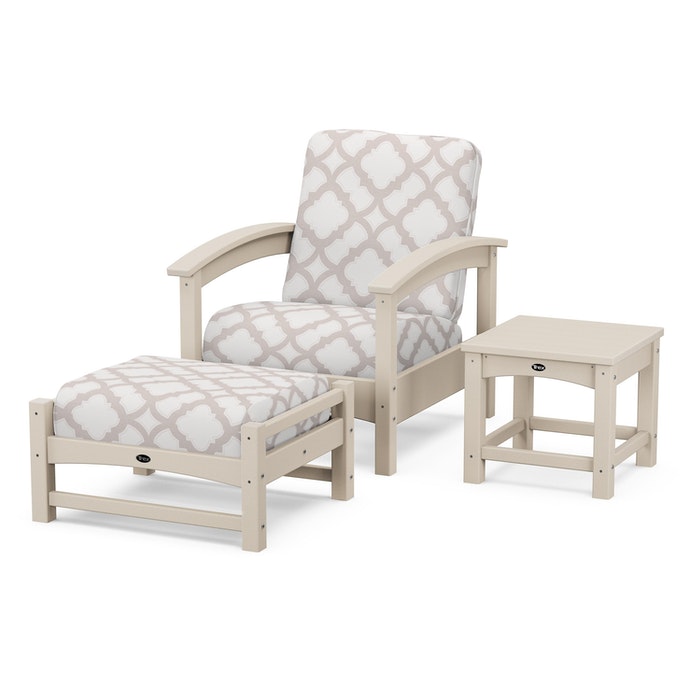 Trex Outdoor Furniture Rockport 3-Piece Deep Seating Set