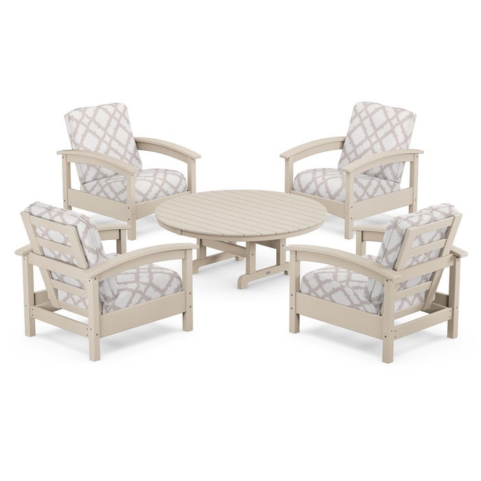 Trex Outdoor Furniture Rockport 5-Piece Deep Seating Set
