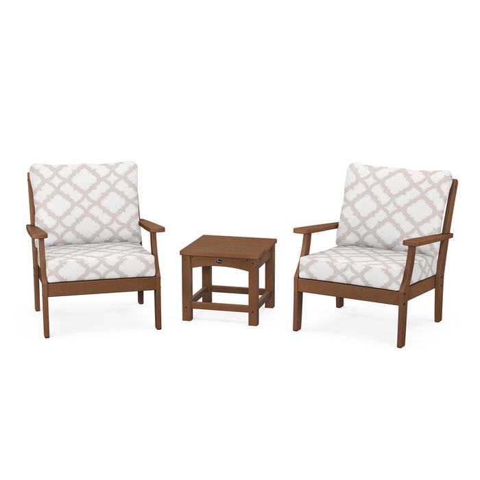 Trex Outdoor Furniture Yacht Club 3-Piece Deep Seating Set