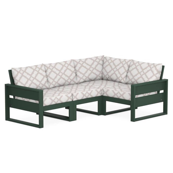 POLYWOOD Eastport 4-Piece Sectional