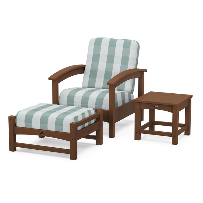 Trex Outdoor Furniture Rockport 3-Piece Deep Seating Set