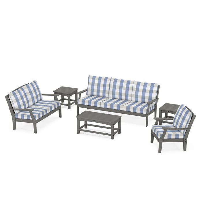 Trex Outdoor Furniture Yacht Club 6-Piece Deep Seating Set