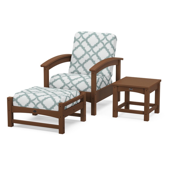 Trex Outdoor Furniture Rockport 3-Piece Deep Seating Set