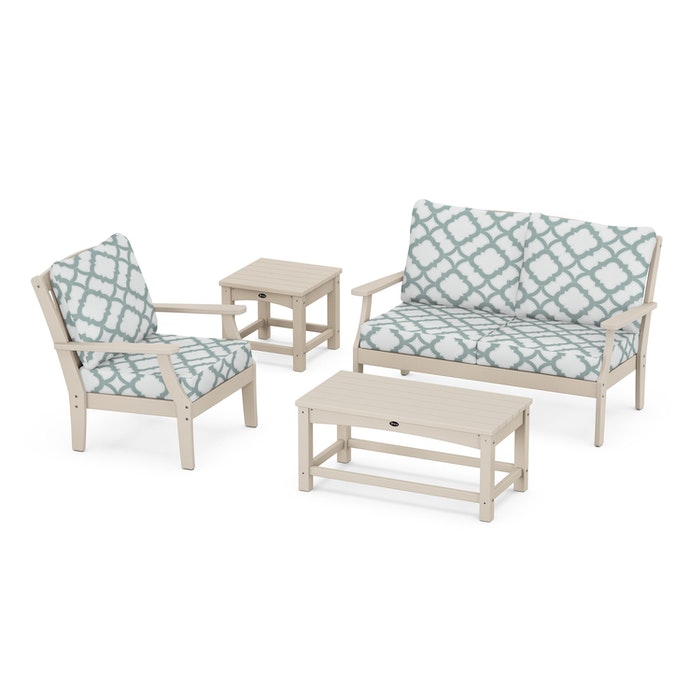 Trex Outdoor Furniture Yacht Club 4-Piece Deep Seating Set