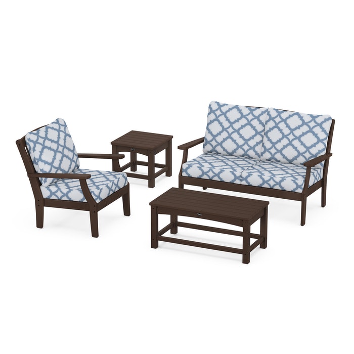 Trex Outdoor Furniture Yacht Club 4-Piece Deep Seating Set