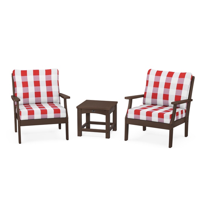 Trex Outdoor Furniture Yacht Club 3-Piece Deep Seating Set