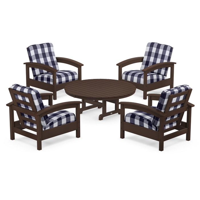 Trex Outdoor Furniture Rockport 5-Piece Deep Seating Set