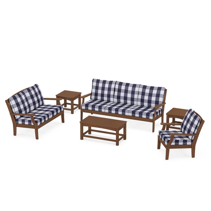 Trex Outdoor Furniture Yacht Club 6-Piece Deep Seating Set