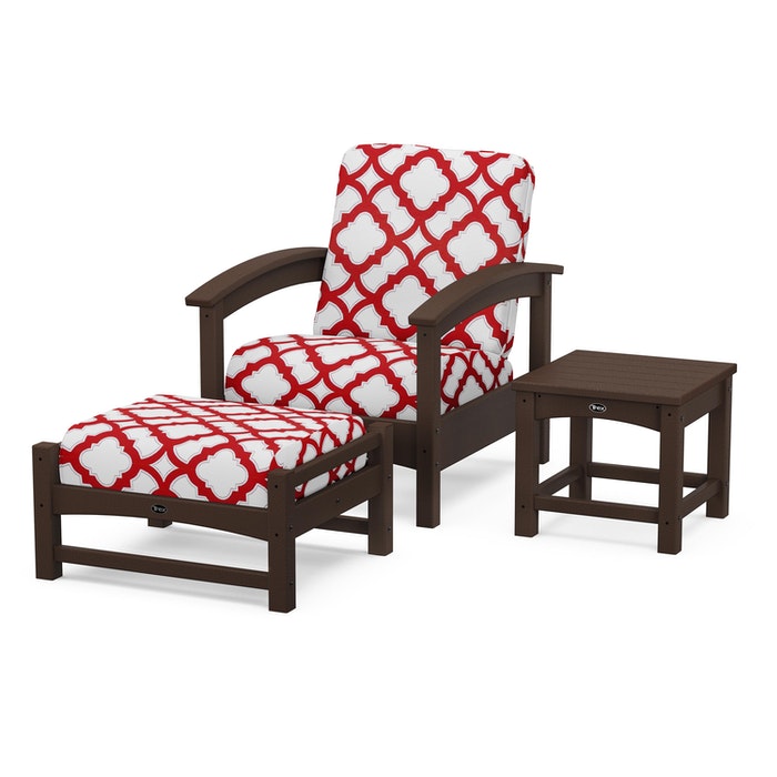 Trex Outdoor Furniture Rockport 3-Piece Deep Seating Set