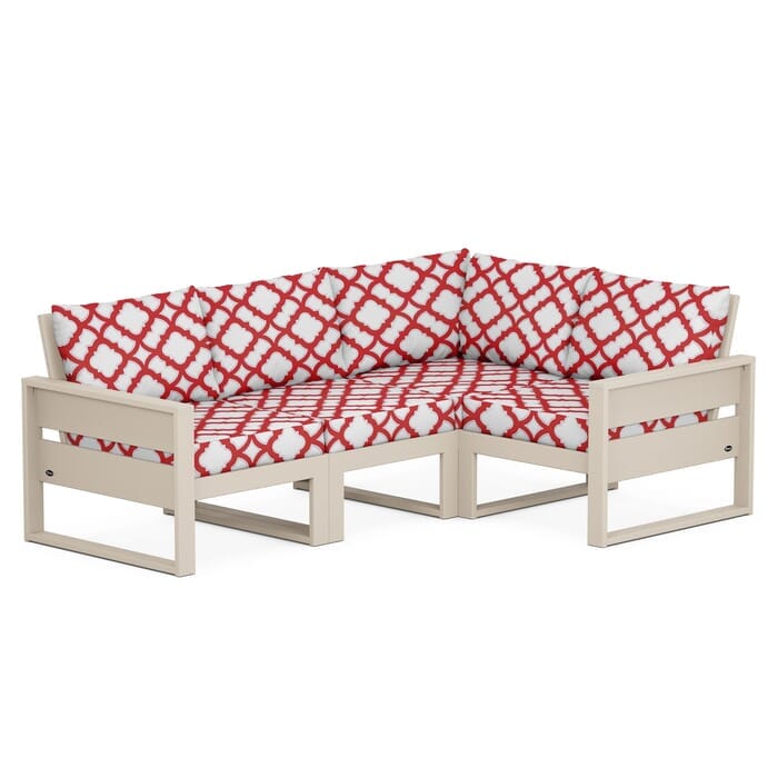 POLYWOOD Eastport 4-Piece Sectional