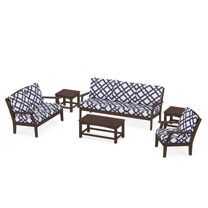 Trex Outdoor Furniture Yacht Club 6-Piece Deep Seating Set