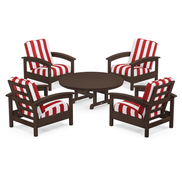 Trex Outdoor Furniture Rockport 5-Piece Deep Seating Set
