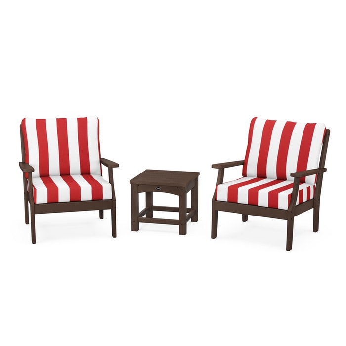 Trex Outdoor Furniture Yacht Club 3-Piece Deep Seating Set
