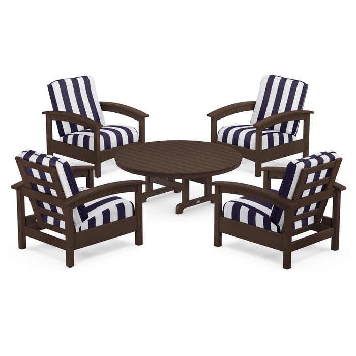 Trex Outdoor Furniture Rockport 5-Piece Deep Seating Set