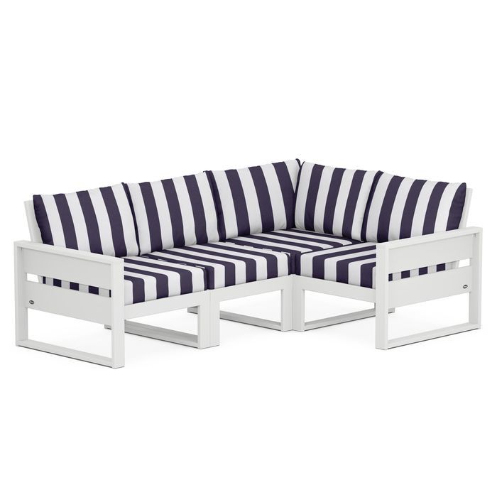 POLYWOOD Eastport 4-Piece Sectional
