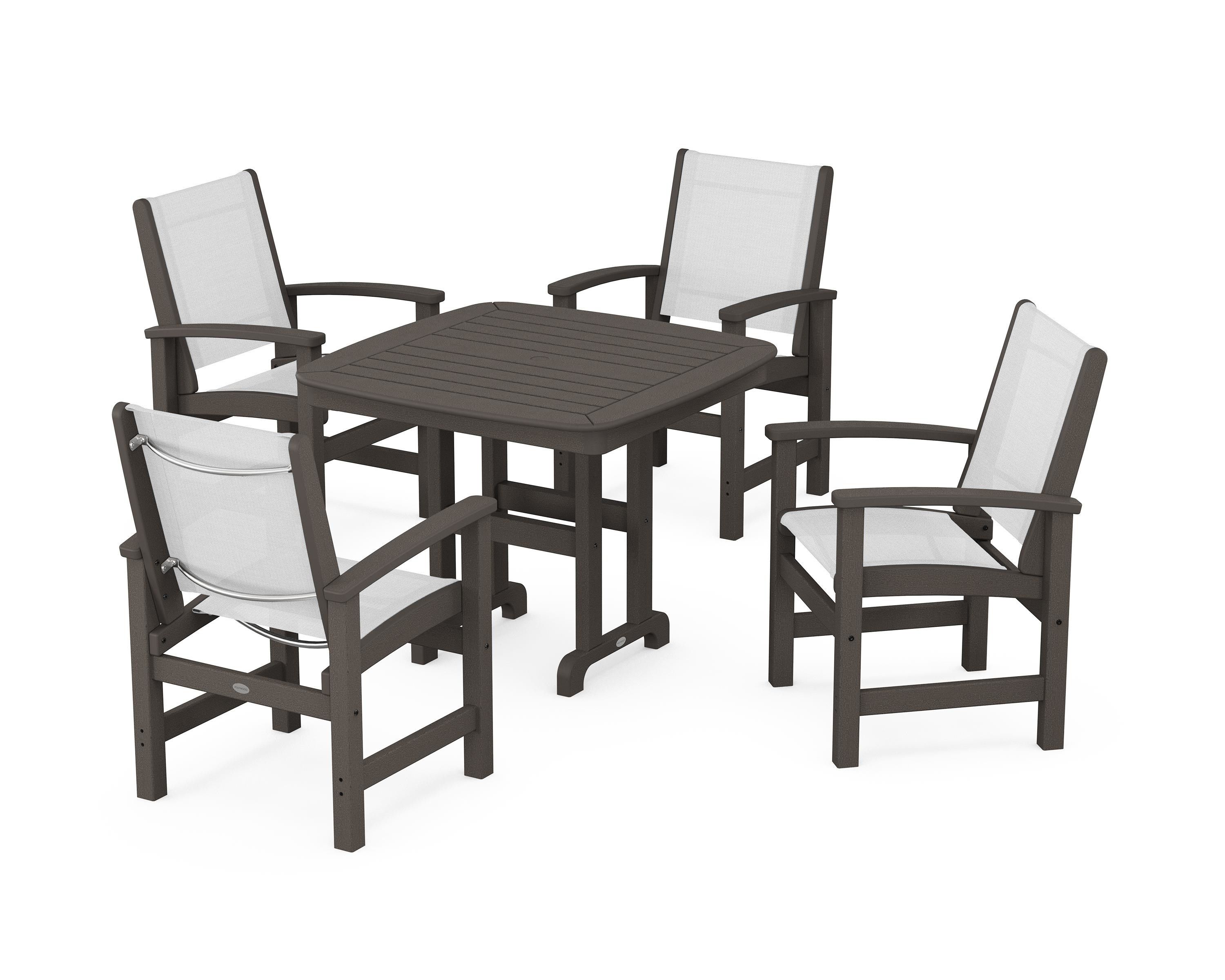 Coastal 5 piece dining set sale