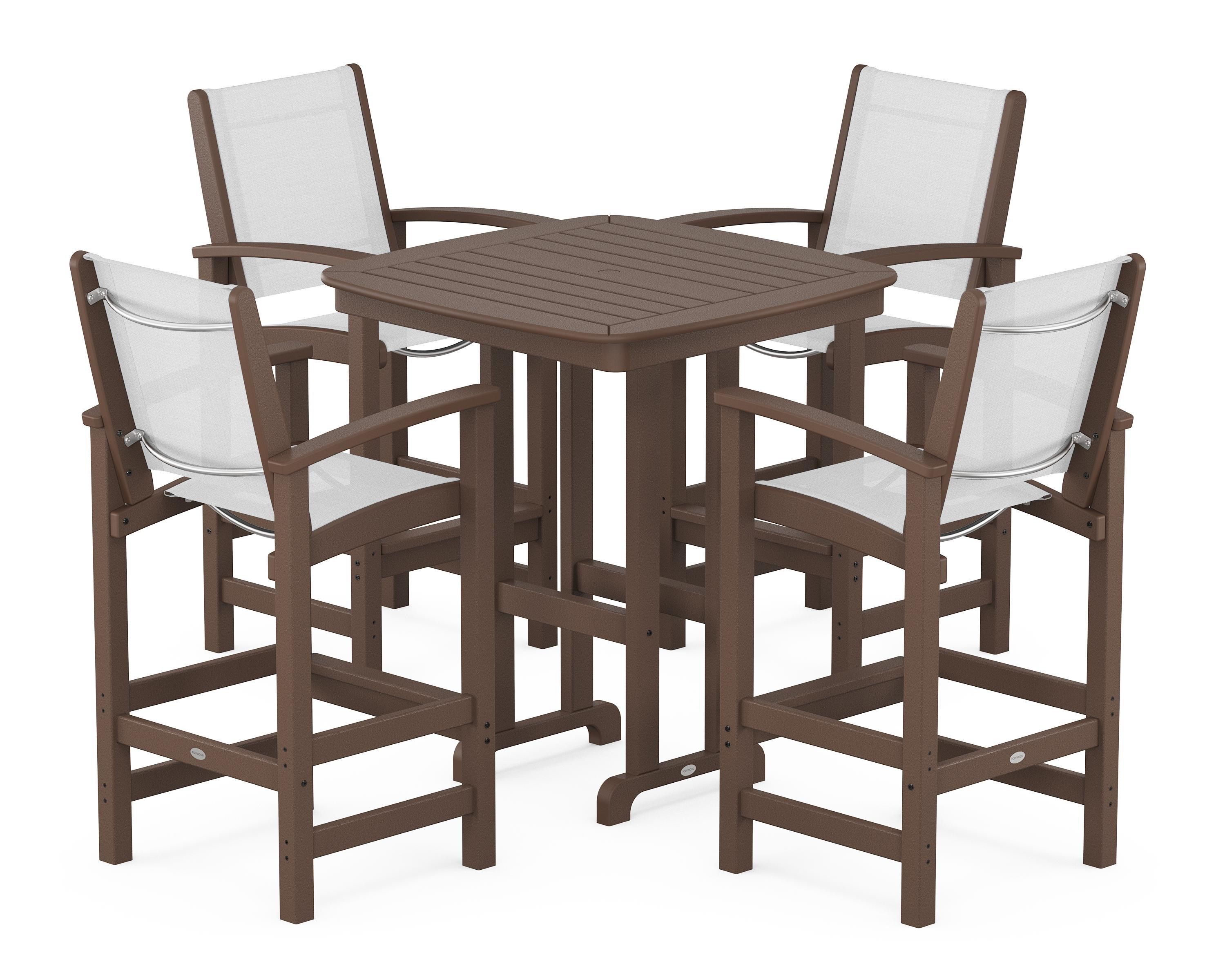 POLYWOOD Coastal 5 Piece Bar Set PWS210 1