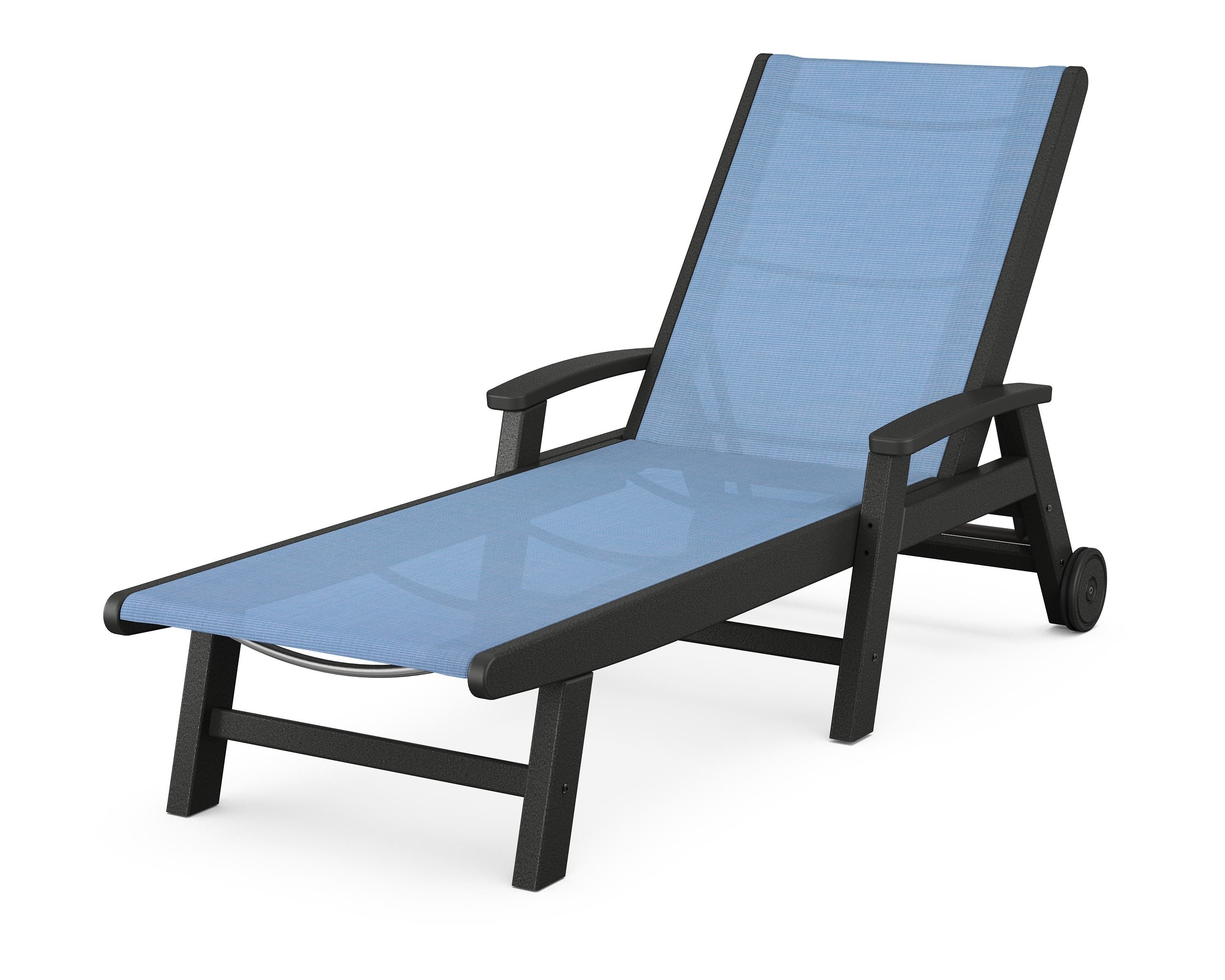 polywood sling chaise lounge