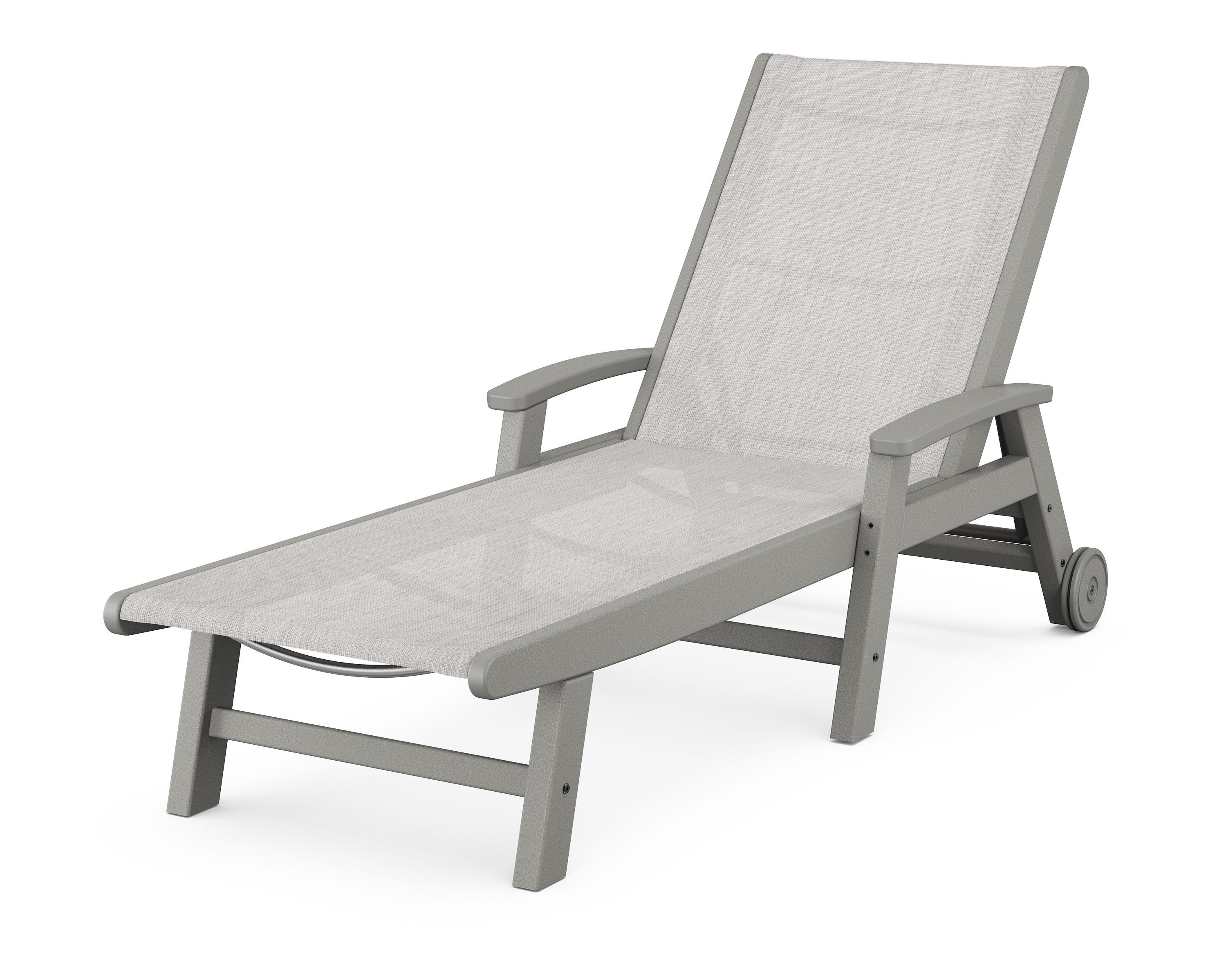 polywood sling chaise lounge