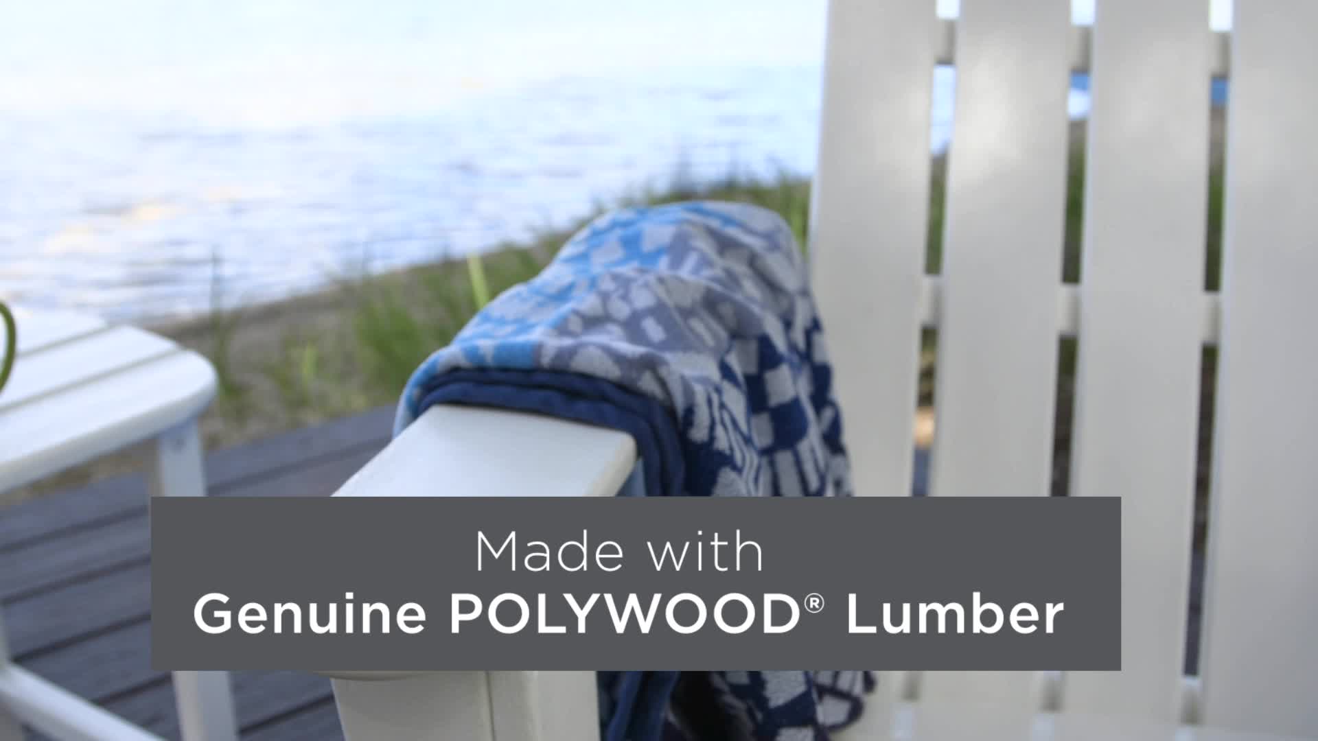 Classic Oversized Folding Adirondack Chair