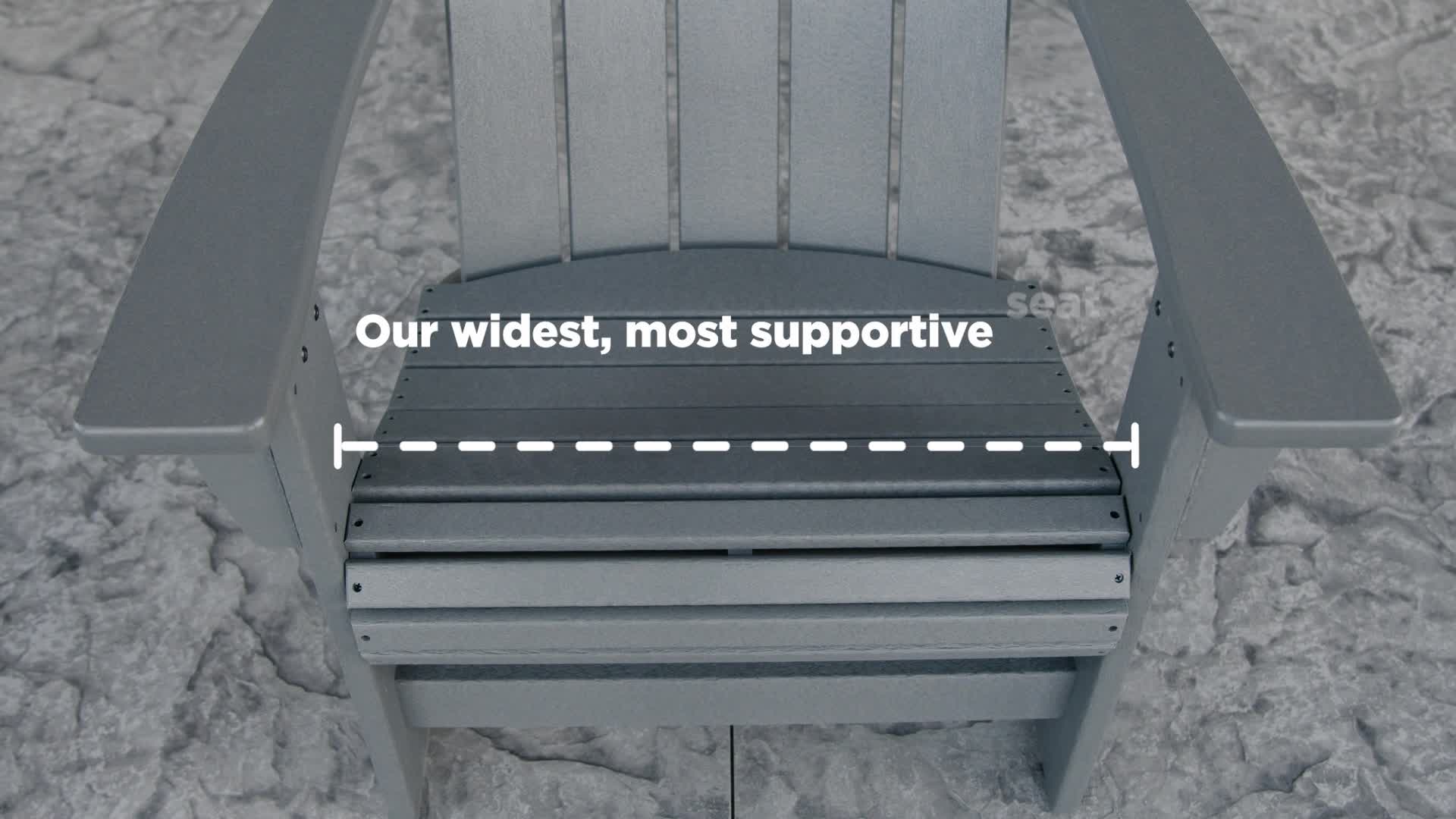Vineyard Grand Adirondack Chair